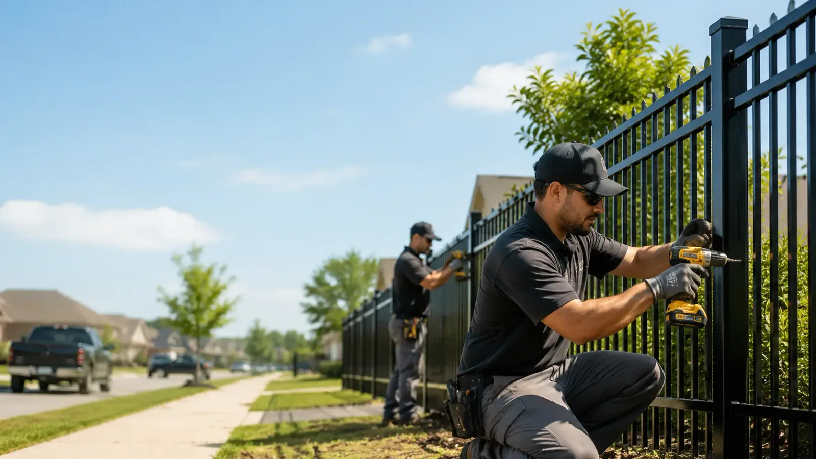 Metal Fence Installation in Yoder, IN
